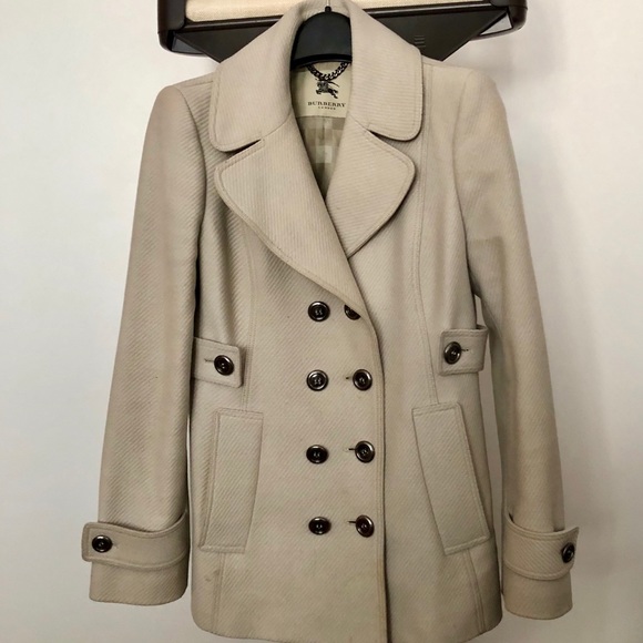 Burberry Jackets & Blazers - Burberry Wool Pea Coat